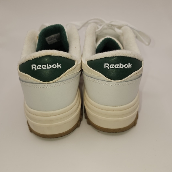 Reebok, Women's Size 6, White and Green Sneakers - Picture 4 of 9